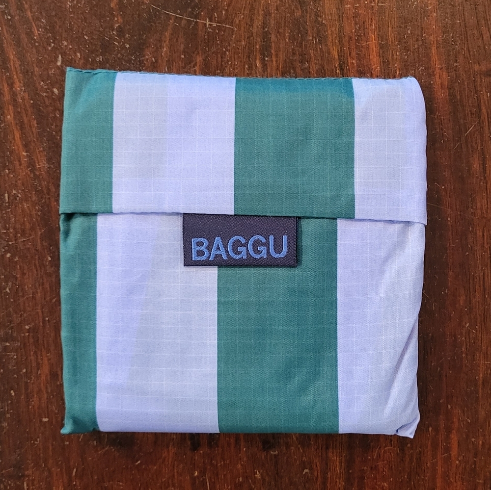 BAGGU Standard Periwinkle Stripe, NWOT.